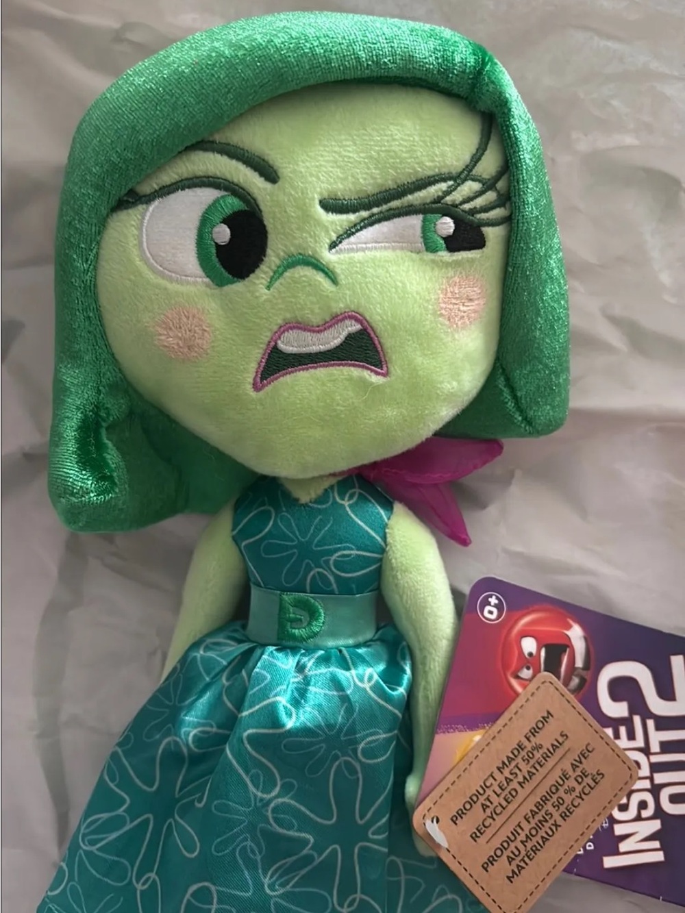 Disney Inside Our Disgust Plush